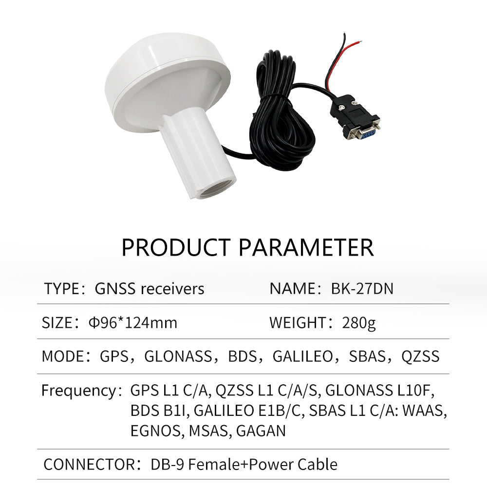 Beitian GPS mushroom head receiver ceramic chip AIS navigation timing Beidou GNSS module Beitian GPS mushroom head receiver ceramic chip AIS navigation timing Beidou GNSS module